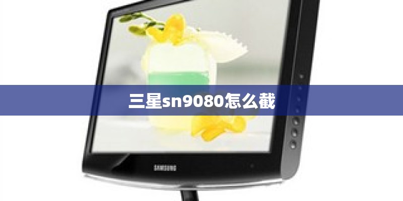 三星sn9080怎么截